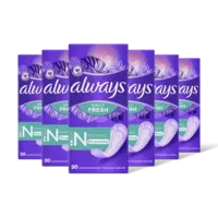 Always Dailies normal inlegkruisjes 6-pack