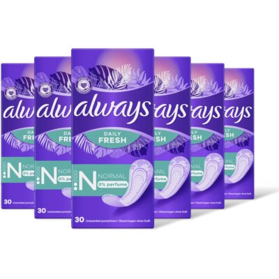 pdp-image-Always Dailies normal inlegkruisjes 6-pack