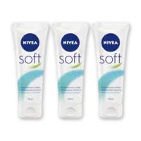 NIVEA Soft hydraterende creme 48u hydra 3pck