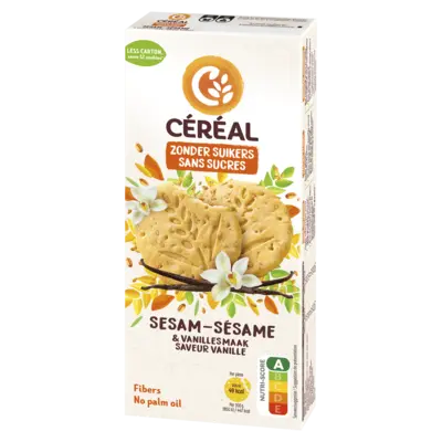 pdp-image-Céréal Sesam vanille koekjes zonder suiker sb