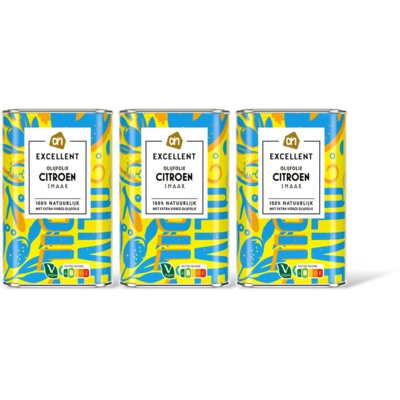 pdp-image-AH Excellent Olijfolie met citroen smaak 3-pack