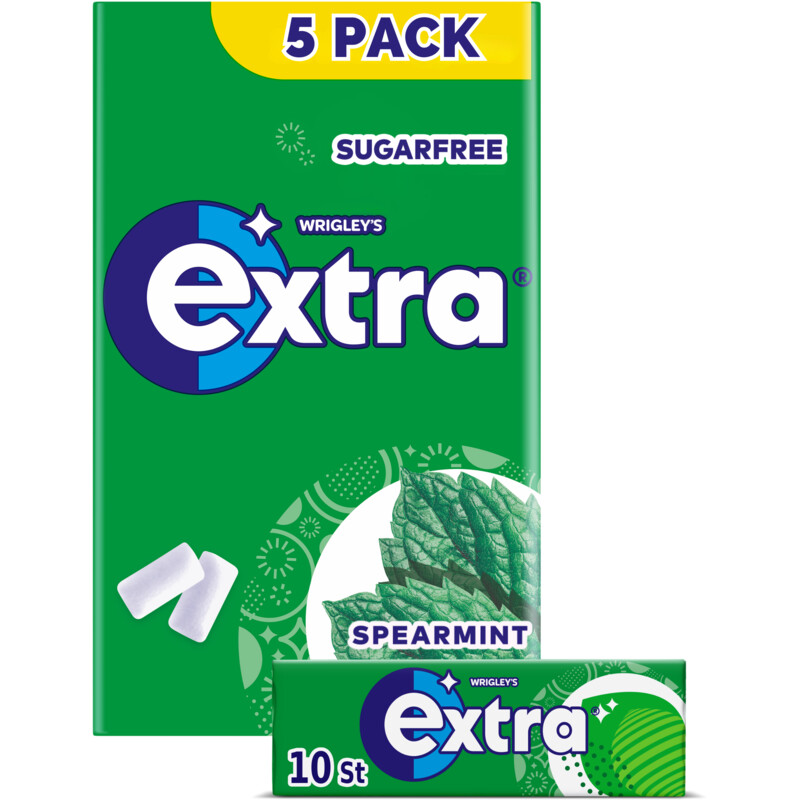 Een afbeelding van Extra Spearmint 5-pack
