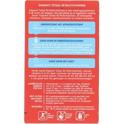 pdp-image-Dagravit Totaal 30 multivitaminen en mineralen