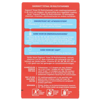 pdp-image-Dagravit Totaal 30 multivitaminen en mineralen