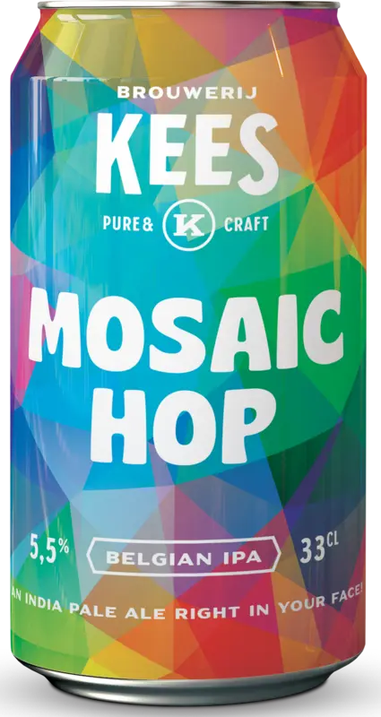 Brouwerij Kees - Mosaic Hop Belgian IPA - Blik - 330ML