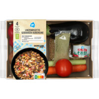 Een afbeelding van AH Dagelijkse kost linzenrisotto aubergine