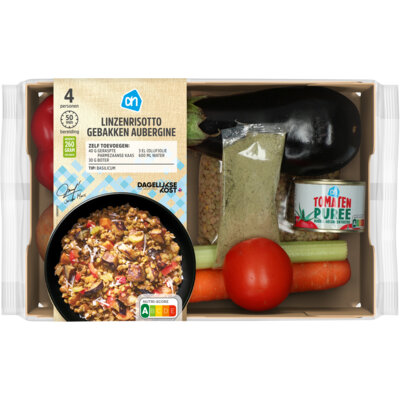 pdp-image-AH Dagelijkse kost linzenrisotto aubergine
