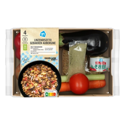 pdp-image-AH Dagelijkse kost linzenrisotto aubergine