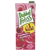 DubbelFrisss 1kcal Framboos & cranberry
