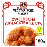 Vegetarische Slager Vegan Zweedsche gehacktballetjes
