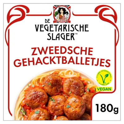 pdp-image-Vegetarische Slager Vegan Zweedsche gehacktballetjes