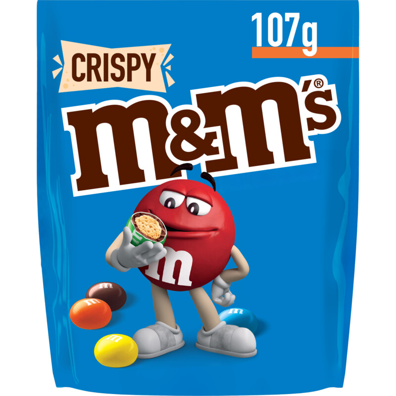 Een afbeelding van M&M'S Crispy melk chocolade