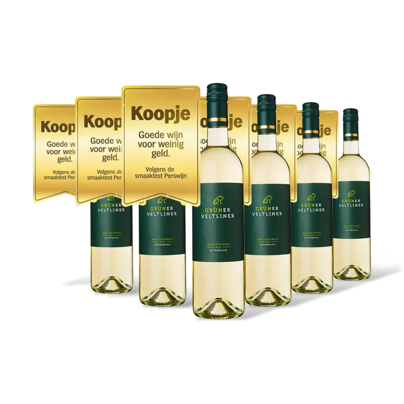 Grüner Veltliner borrelwijn 6 flessen