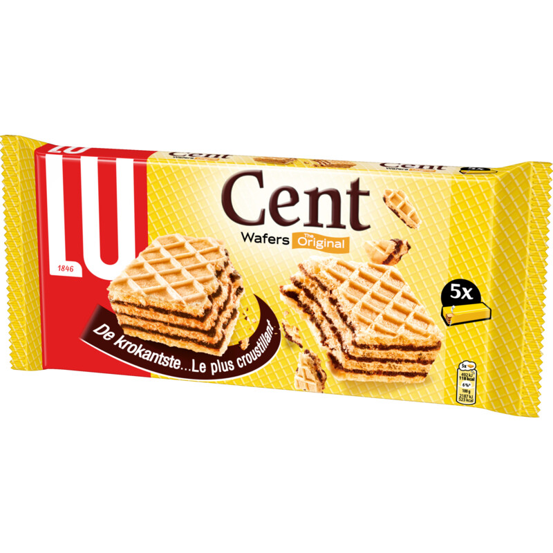 Een afbeelding van LU Cent wafels bel