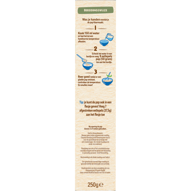 Een afbeelding van Nestlé Baby cereals multifruit 12m+