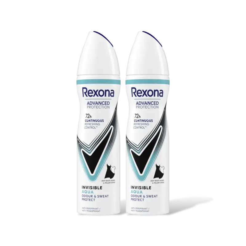 Rexona Invisible aqua anti-transpirant 2-pack