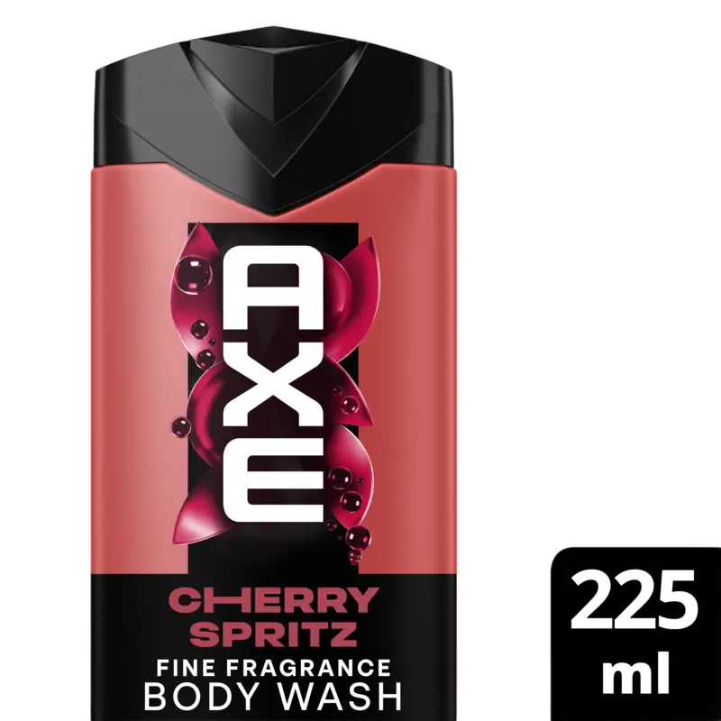 Cherry fizz + fine fragrance showergel