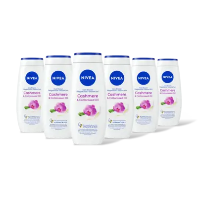 pdp-image-NIVEA Cashmere & cottonseed oil douchegel 6pck