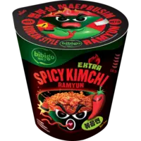 Bibigo Kimchi ramyun extra spicy noodles cup