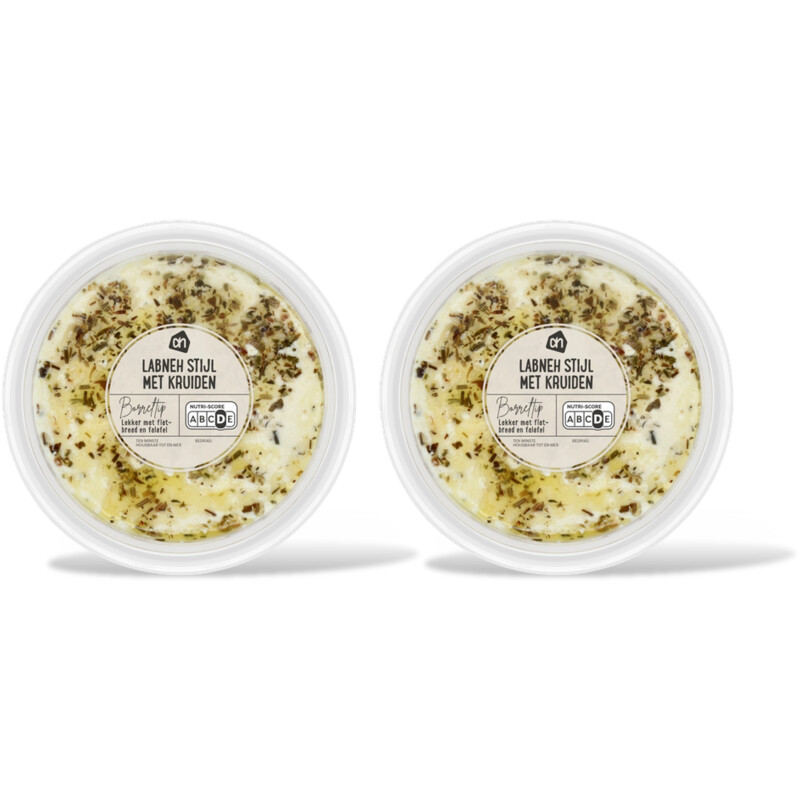 AH Labneh stijl Italiaanse kruiden 2-pack