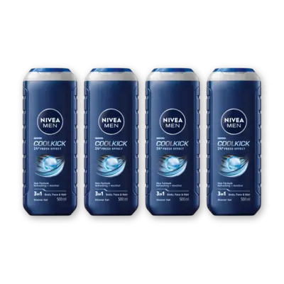pdp-image-NIVEA Men cool kick shower gel 4-pack