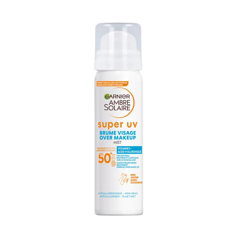 Ambre Solaire Super UV over make-up mist spf50+