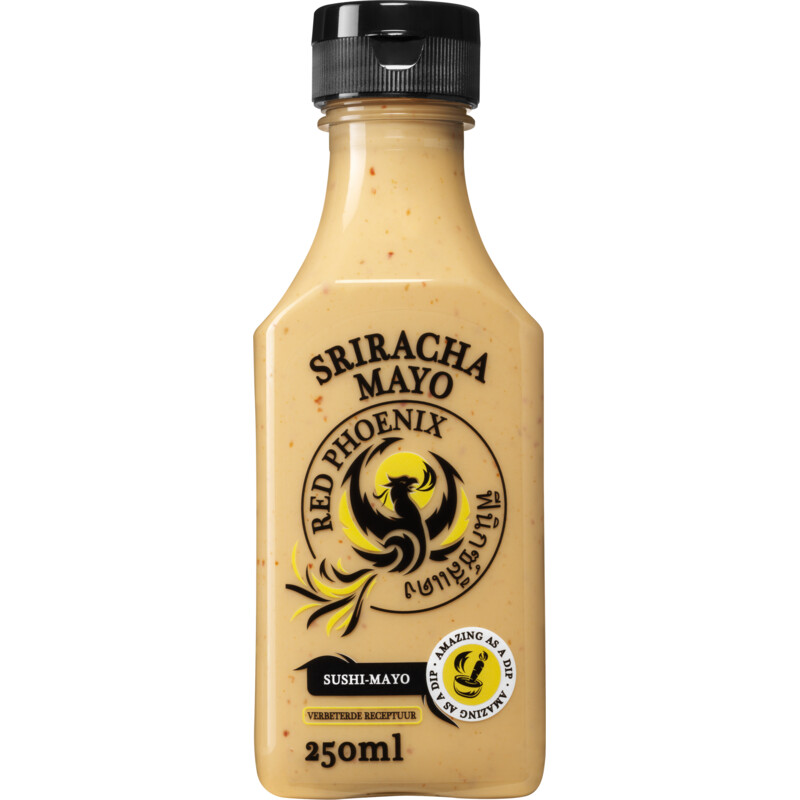 Een afbeelding van Red Phoenix Sriracha mayo