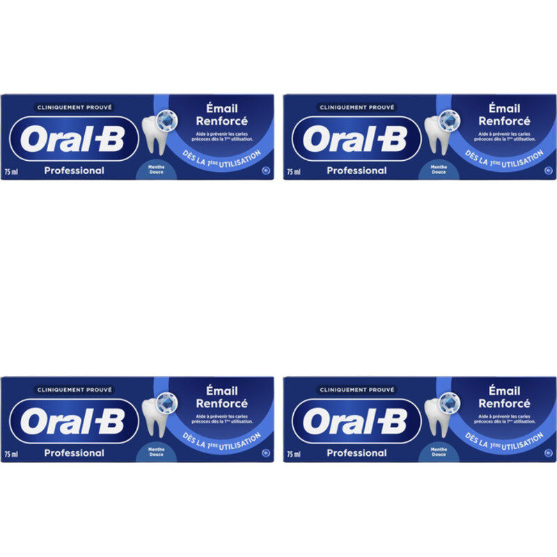 Een afbeelding van Oral-B Science glazuur densiteit 4-pack