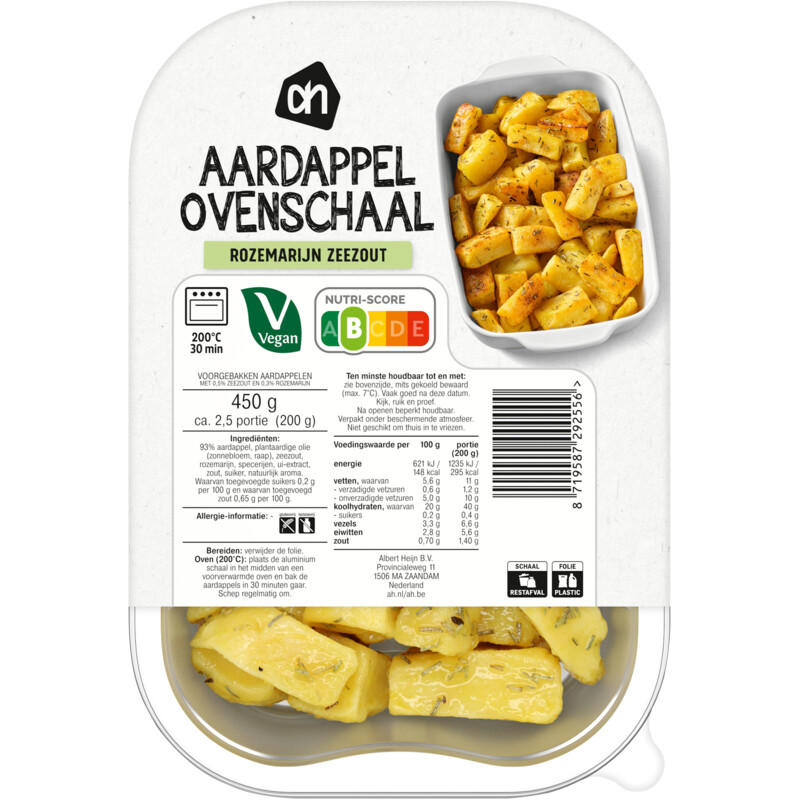 Een afbeelding van AH Aardappel ovenschaal rozemarijn zeezout