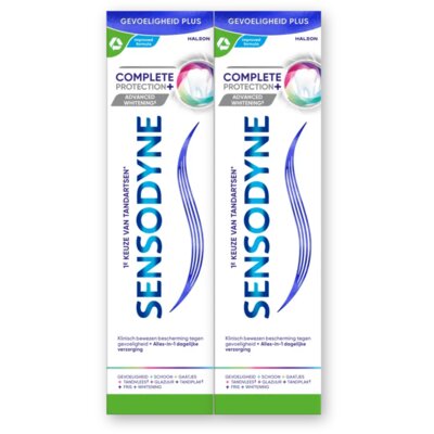 pdp-image-Sensodyne Complete protect advanced whitening 2pck
