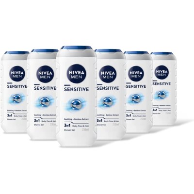 pdp-image-NIVEA Men sensitive douchegel 3-in-1 6-pack