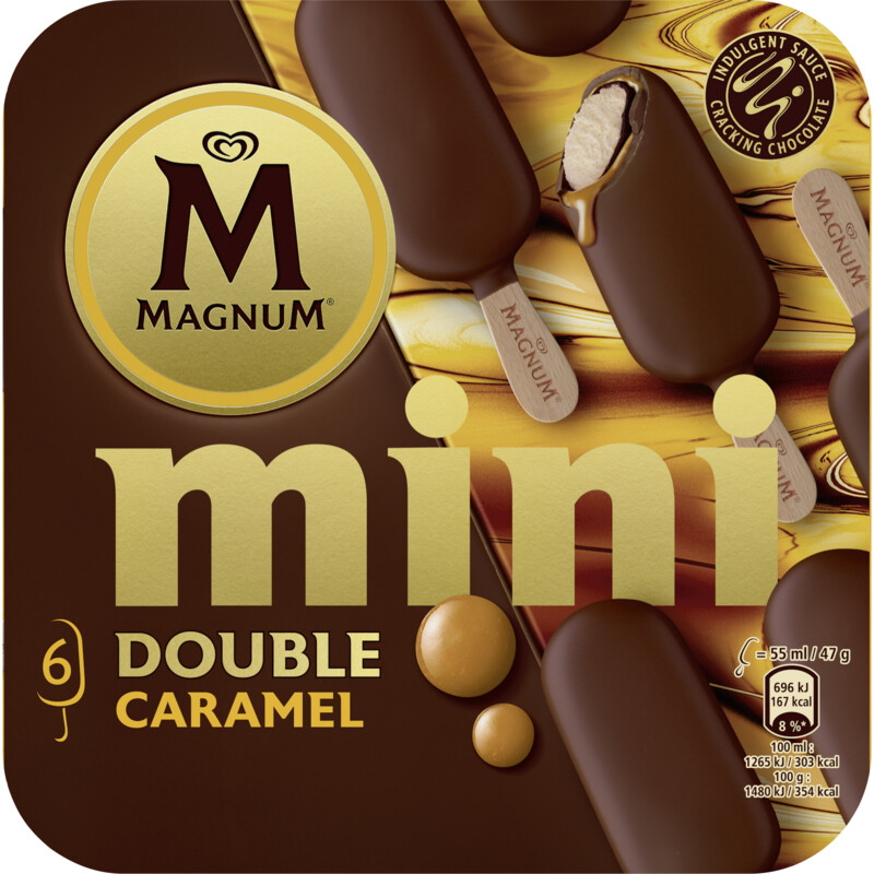 Magnum Mini double caramel