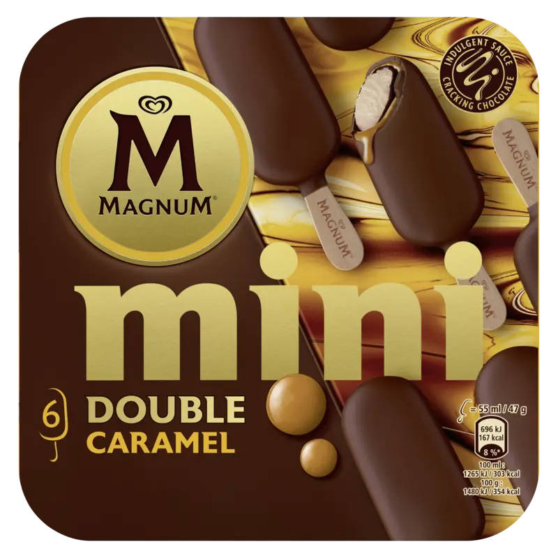 Magnum Mini double caramel