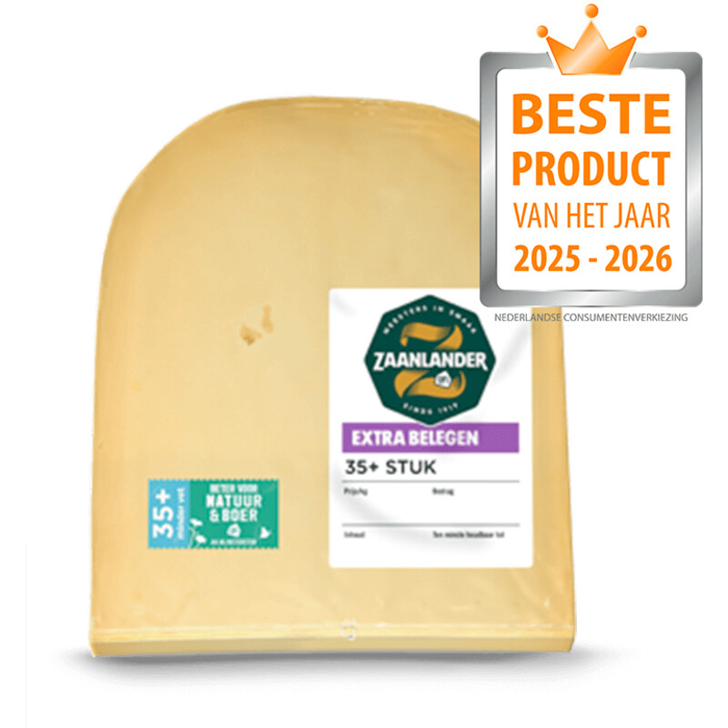 Een afbeelding van AH Zaanlander Extra belegen 35+ stuk