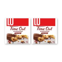 LU Time out koekrepen choco chip 2-pack