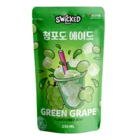 Swicked Green grape ade