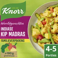 Knorr Wereldgerechten Indiase kip madras xl