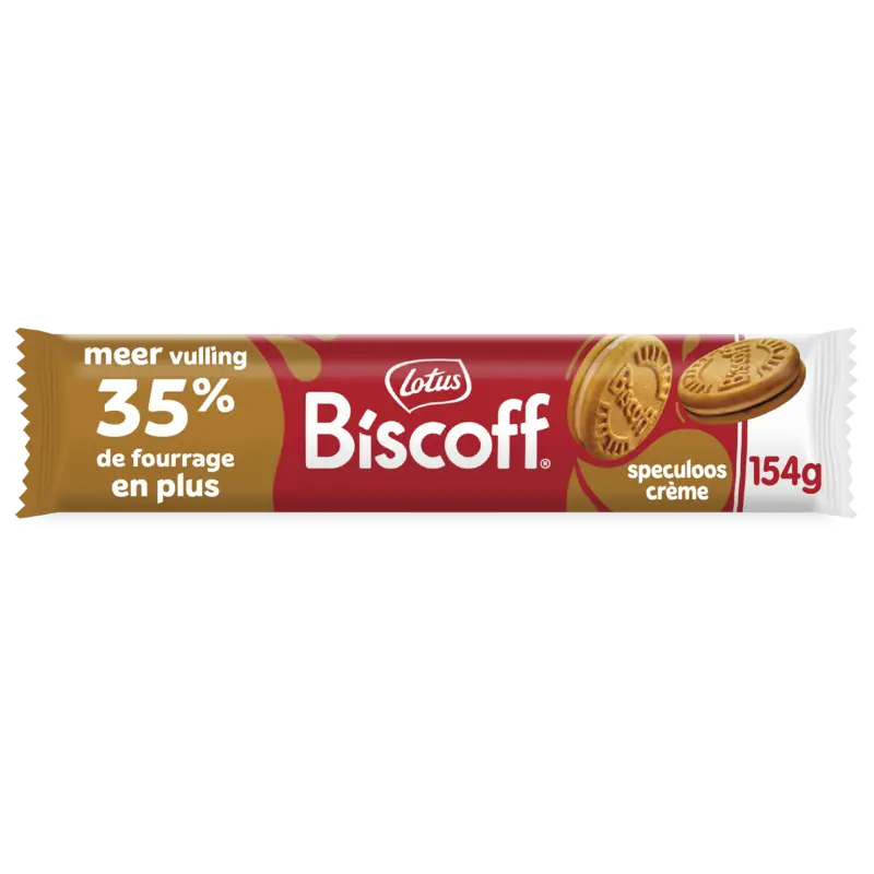 Lotus Biscoff Speculoos Gevuld Speculooscreme 154g