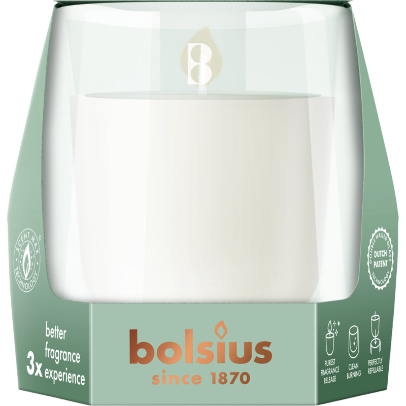 Een afbeelding van Bolsius Starterkit clean light vanille tonkaboon