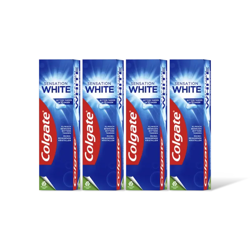 Colgate Tandpasta Sensation White 4-pack