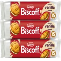 Lotus Biscoff Speculoos vanille smaak 3-pack