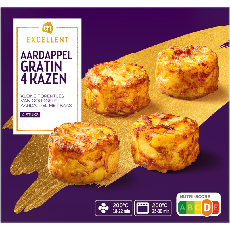 Een afbeelding van AH Excellent Aardappel gratin 4 kazen
