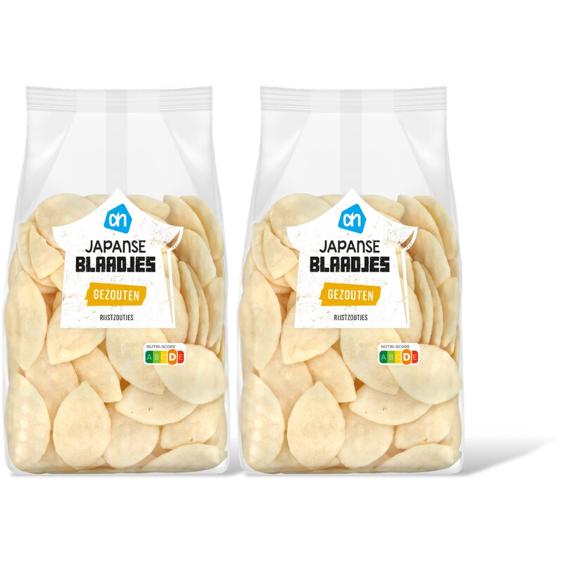 AH Japanse blaadjes gezouten 2-pack