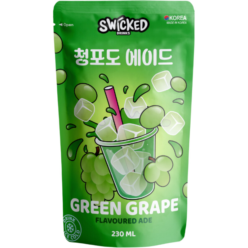 Swicked Green grape ade