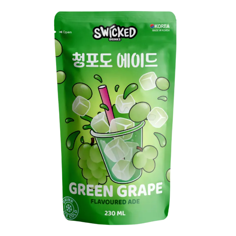 Swicked Green grape ade