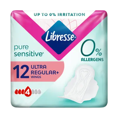 pdp-image-Libresse Pure sensitive ultra+ wings maandverband