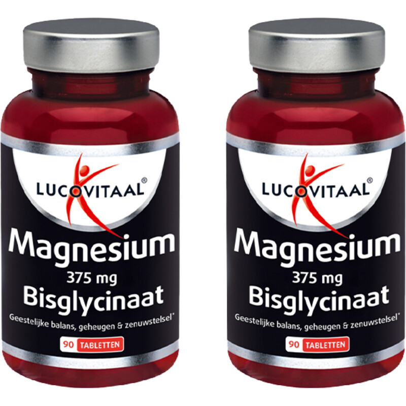 Een afbeelding van Lucovitaal Magnesium bisglycinaat 2-pack