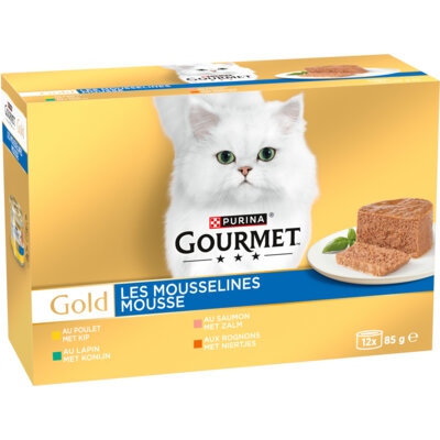 pdp-image-Gourmet Gold mousse met kip zalm niertjes konijn