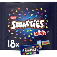 Smarties Mini melkchocolade uitdeelzak