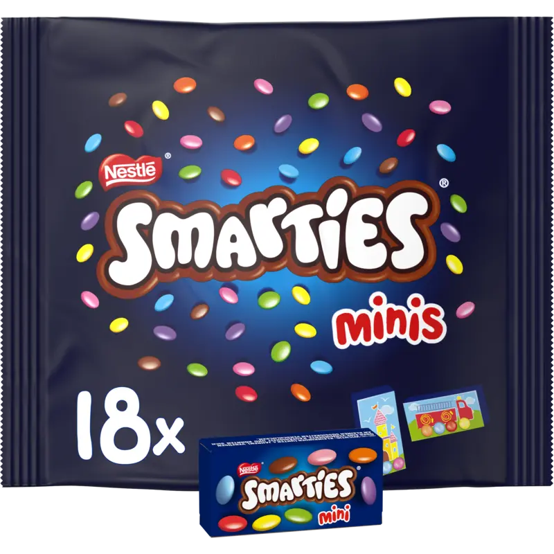 Smarties Mini melkchocolade uitdeelzak